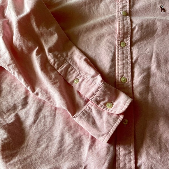 Ralph Lauren Pink Casual Button Down Shirt - Picture 8 of 9